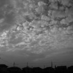 秋の空♪　赤外調モノクロモード　K20D