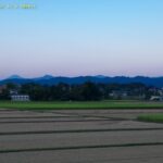 朝の富士山　K20D