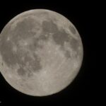 １日遅れの中秋の月