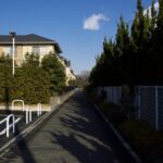 公園までの小径