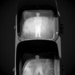 後夜祭　歩行者用信号機