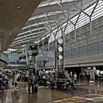 羽田空港　出発ロビー　HDR